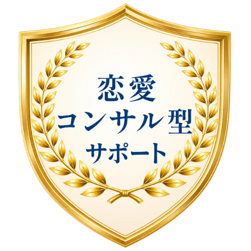 恋愛コンサル型サポートの盾の印